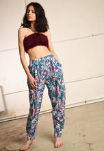 Vintage 80's retro highwaisted loose festival trousers