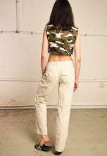 Y2K retro neutral low waist cargo trousers