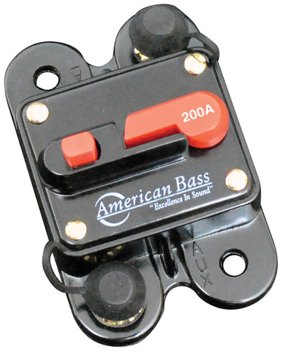 American Bass 200A Circuit Breaker Blister Pack