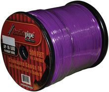 (PW18) AUDIOPIPE 18GA WIRE 500' PURPLE