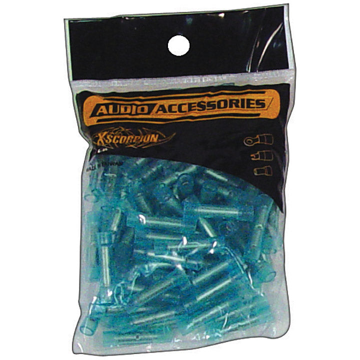 *BC1614NB *BUTT CONNECTORS 14-16GA. 100 PC; BLUE; XSCORPION