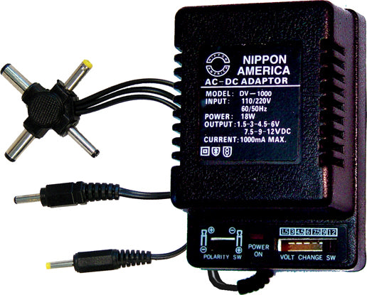 AC ADAPTER 1000mA NIPPON