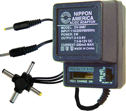 AC ADAPTER 300mA NIPPON