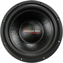 American Bass 10" woofer 600 watts max 4 Ohm SVC