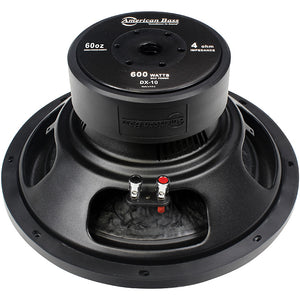 American Bass 10" woofer 600 watts max 4 Ohm SVC