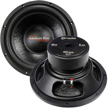 American Bass 12" woofer 600 watts max 4 Ohm SVC