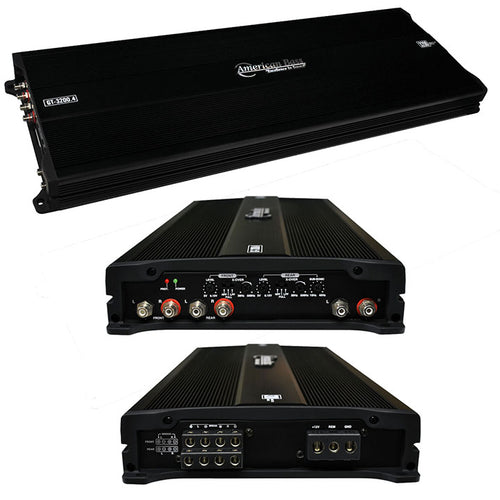 American Bass 4 Channel 3200W Max Amplifier