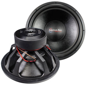 American Bass 18" Wooofer 4000 watts max 2 Ohm DVC