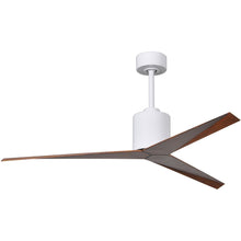 Shown in Gloss White With Walnut Tone Blades