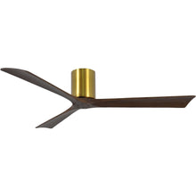 Shown in Brushed Brass / Walnut Blades / 60"