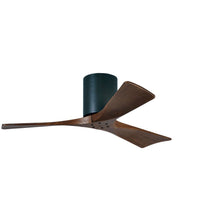 Shown in Matte Black / Walnut Blades / 42"