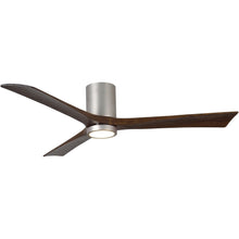 Shown in Brushed Nickel / Walnut Blades / 60"