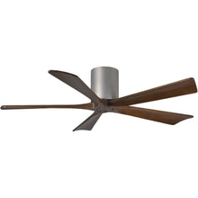 Shown in Brushed Nickel / Walnut / 52"