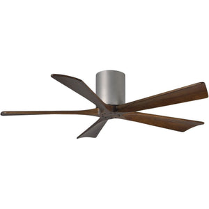 Shown in Brushed Nickel / Walnut / 52"