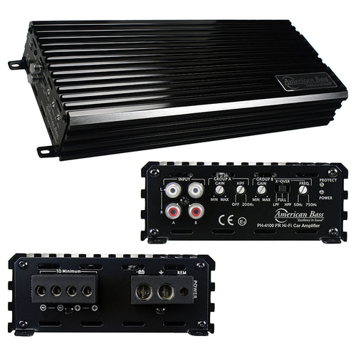 American Bass 4000W MAX Class D Amplifier Phantom Micro-Technology