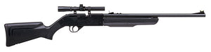 Crosman Recruit (Black)Bolt-Action Variable Pump Air Rifle with Adjustable Stock and 4x15 Scope"