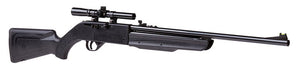 Crosman Recruit (Black)Bolt-Action Variable Pump Air Rifle with Adjustable Stock and 4x15 Scope"