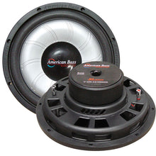 American Bass 10" Slim Mount Wooofer 500 watts max 4 Ohm SVC