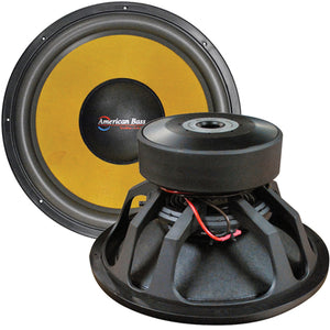 American Bass 12" Dual 1ohm 4" VC Competition Sub 4000W Max